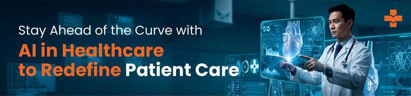 Doctor using AI-driven healthcare technology for improved patient outcomes