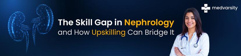 Nephrologist improving clinical skills