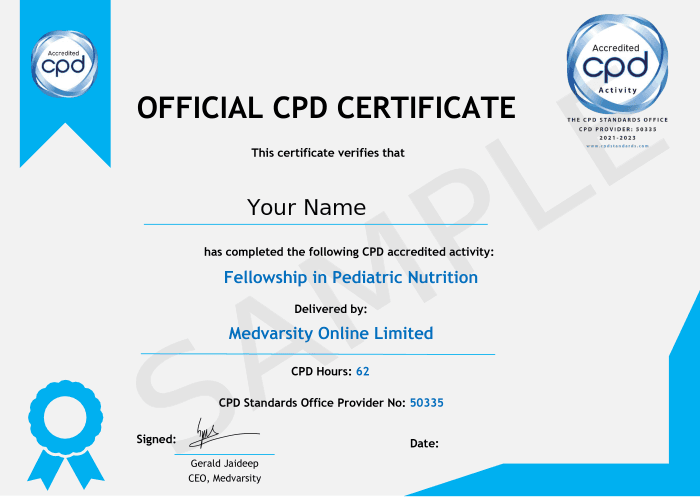 Certificate of Completion