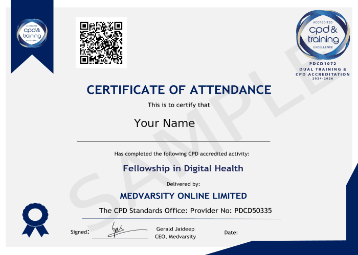 Certificate of Completion