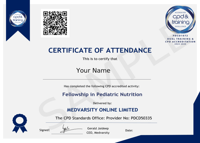 Certificate of Completion