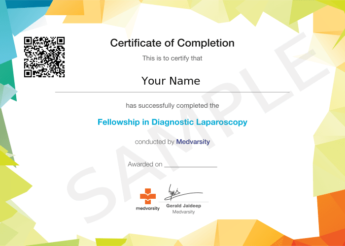 Certificate of Completion