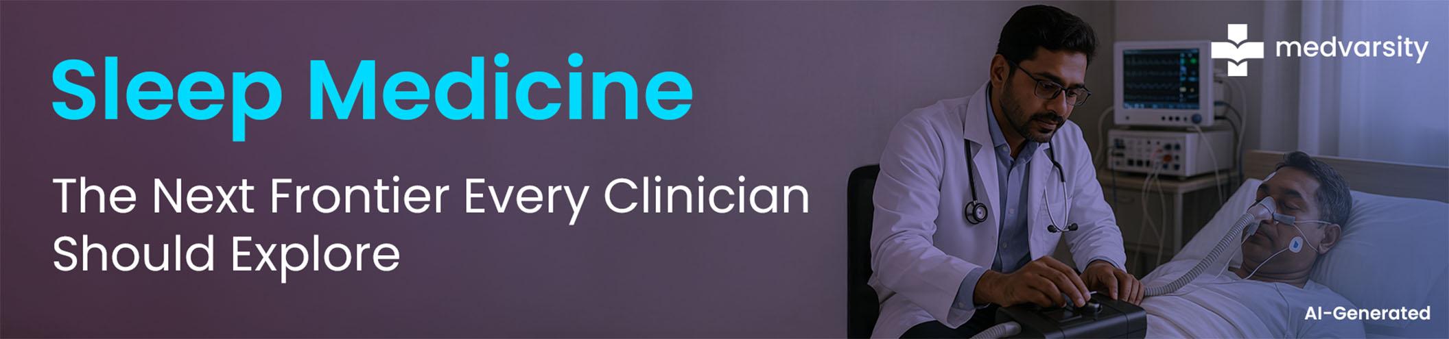 Sleep Medicine - The Next Frontier Every Clinician Should Explore